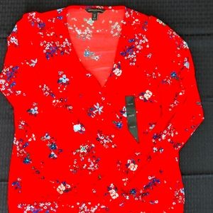 Brand New women's size XS Banana Republic wrap front top